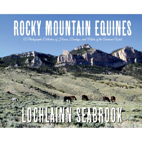 Rocky Mountain Equines: A Photographic Collection of Horses Coffee Table Book - Picture 1 of 2